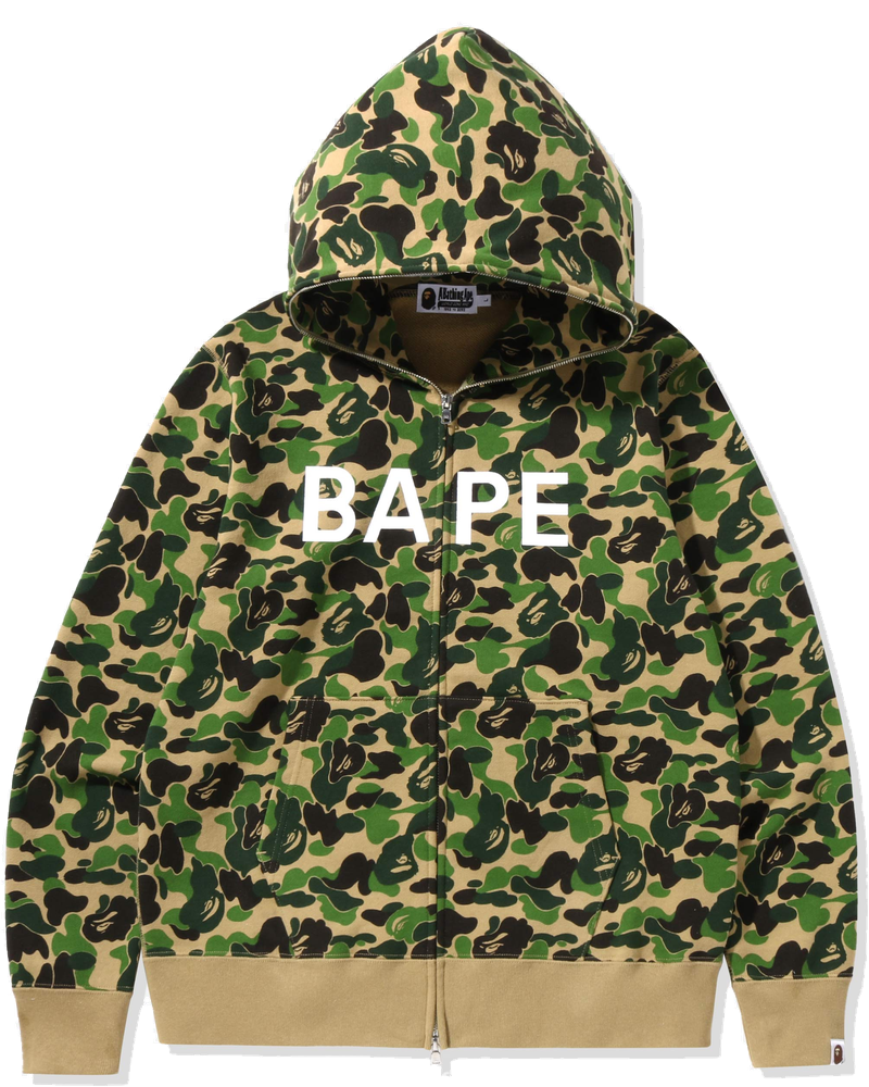 Abc Camo Bape Full Zip Hoodie Green A bathing ape оригінал – Купити в Україні