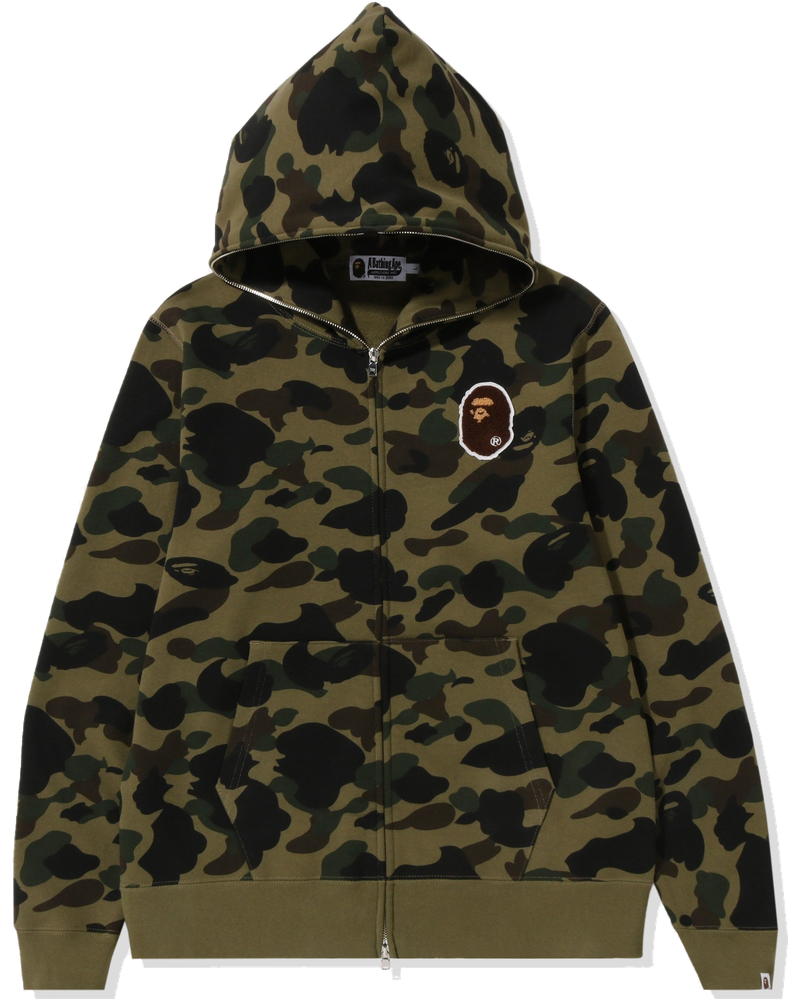 1st Camo Ape Head Patched Full Zip Hoodie A bathing ape оригінал – Купити в Україні