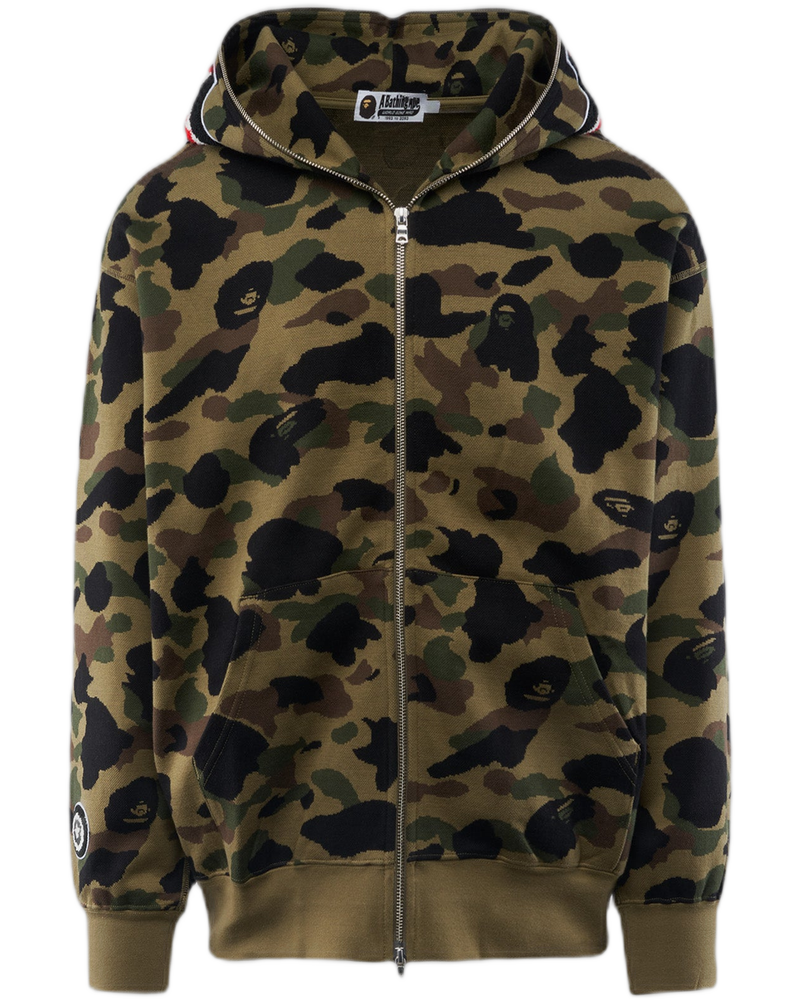 Camo Jacquard Hoodie A bathing ape – Гарантія оригінальності
