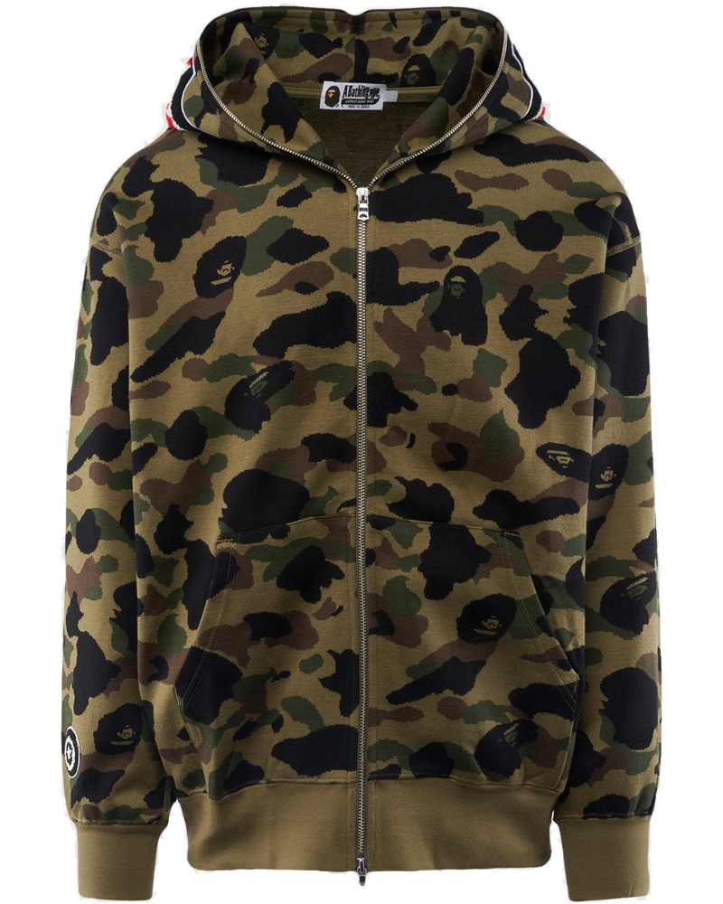 Camo Jacquard Hoodie A bathing ape – Гарантія оригінальності