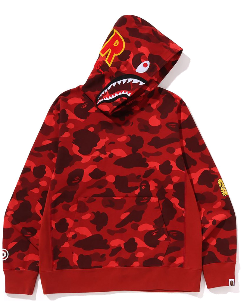 Color Camo 2nd Shark Pullover Hoodie Mens A bathing ape оригінал – Купити в Україні