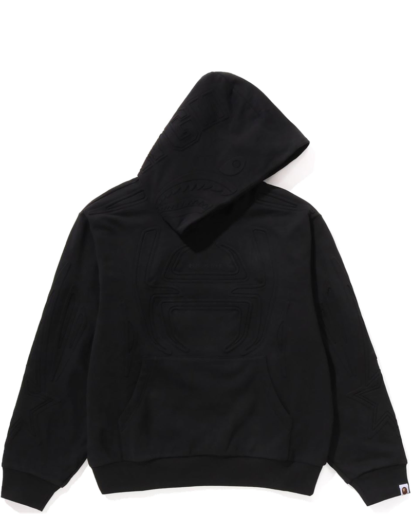 Padded Shark Cropped Fit Pullover Hoodie Mens A bathing ape оригінал – Купити в Україні