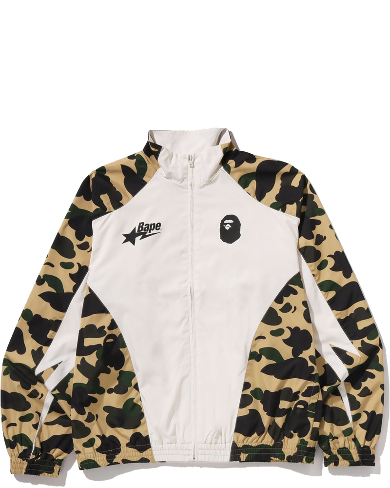 Оригінальна 1st Camo Stand Collar Track Jacket Mens A bathing ape