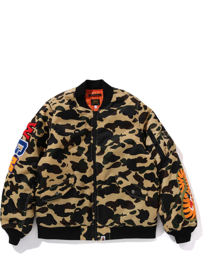 1st Camo Shark Ma-1 Jacket Mens A bathing ape оригінал – Купити в Україні
