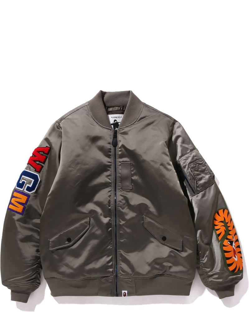 Shark Loose Fit Ma-1 Mens A bathing ape – Гарантія оригінальності