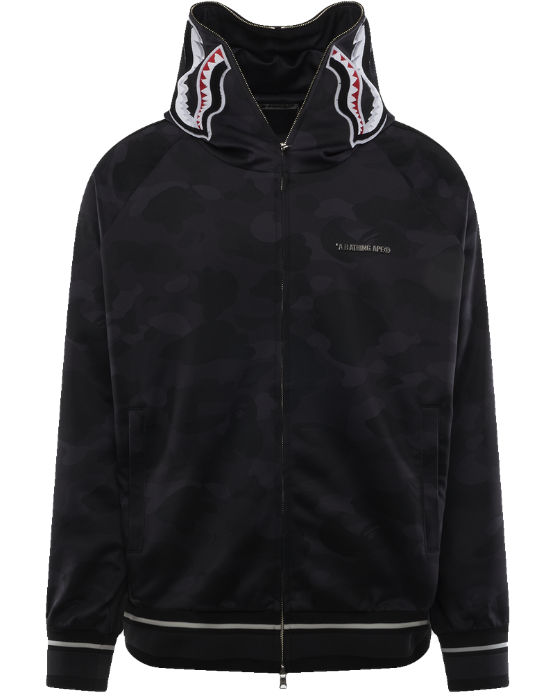 Color Camo Shark Relaxed Fit Hoodie Track Jacket A bathing ape оригінал – Купити в Україні