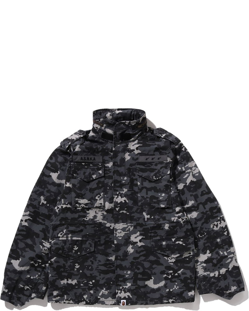 Multi Pixel Camo M-65 Jacket Mens A bathing ape оригінал – Купити в Україні