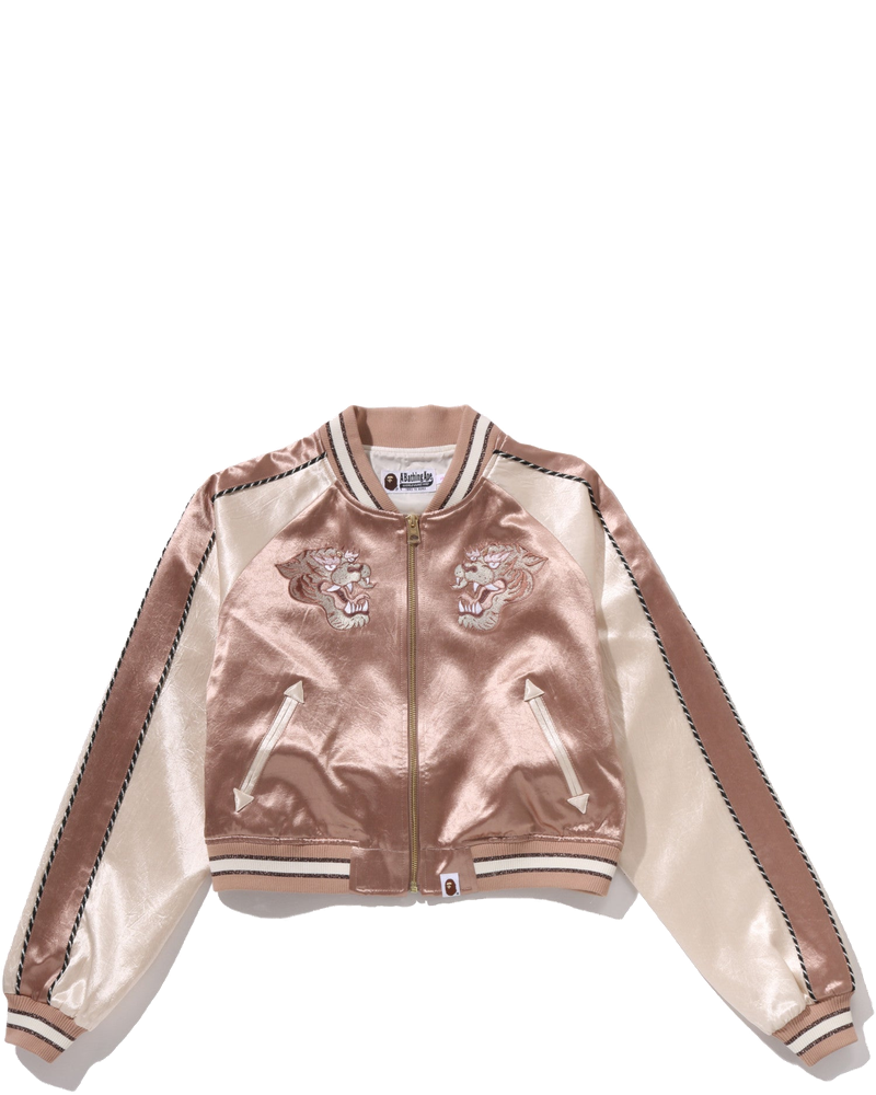 Оригінальна Multilogo Cropped Souvenir Jacket Ladies A bathing ape