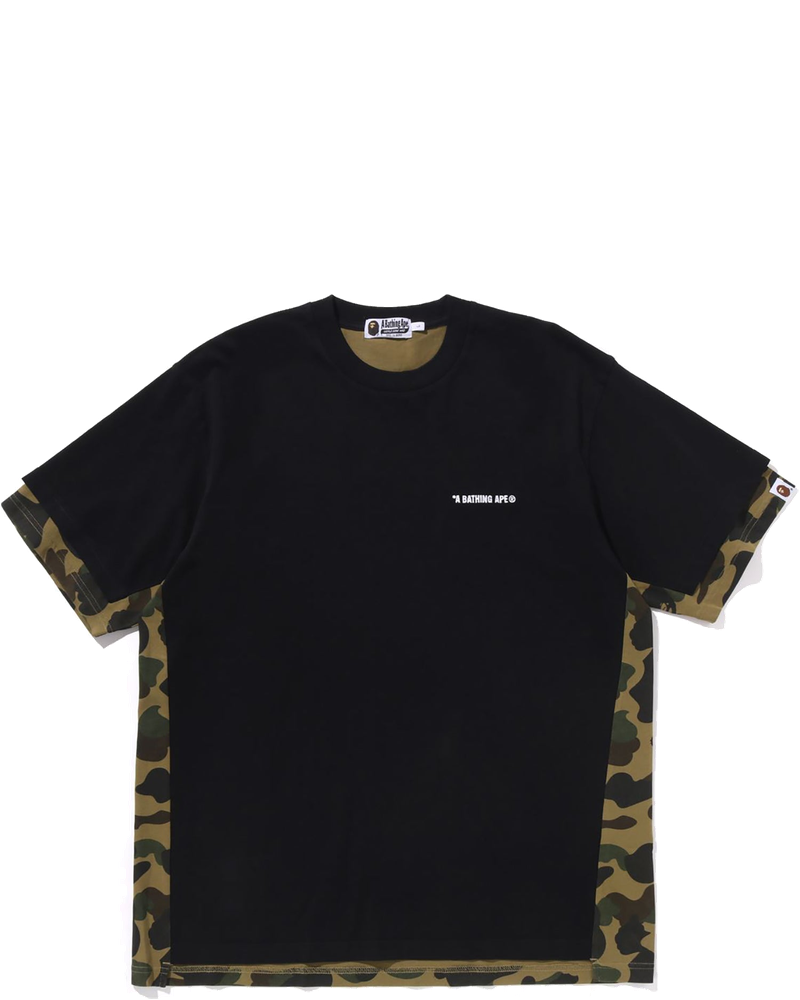 Оригінальна 1st Camo Heavy Washed Blocking Relaxed Fit Tee Mens A bathing ape