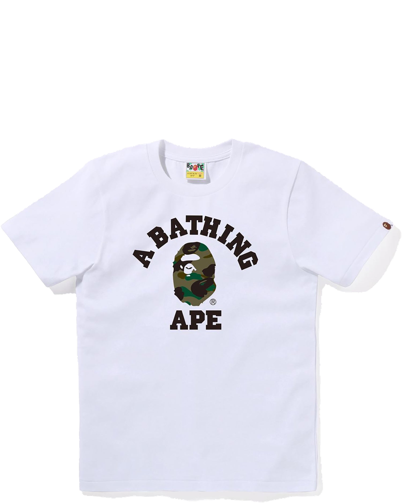 1st Camo College Tee Ladies A bathing ape – Гарантія оригінальності