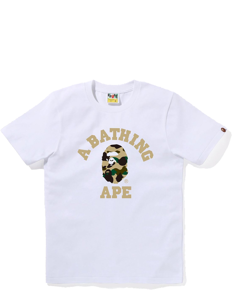 1st Camo College Tee Ladies A bathing ape – Гарантія оригінальності
