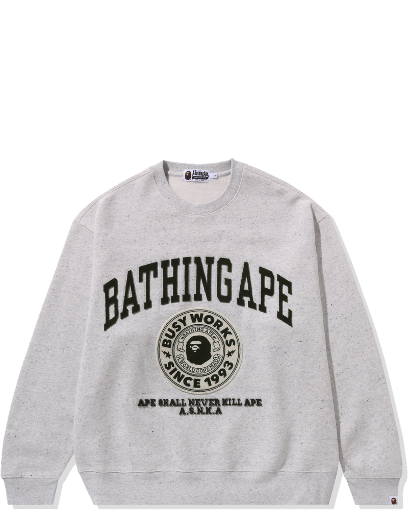 College Graphic Crewneck A bathing ape – Гарантія оригінальності