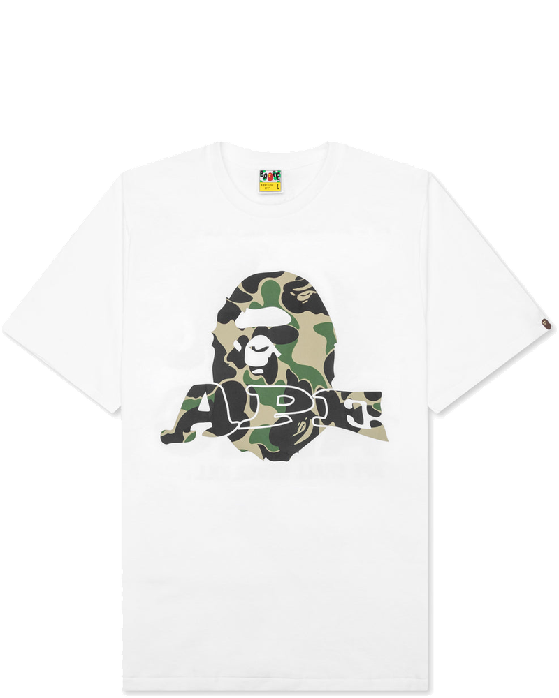 Оригінальна Abc Camo Ape Head Relaxed Fit Tee A bathing ape