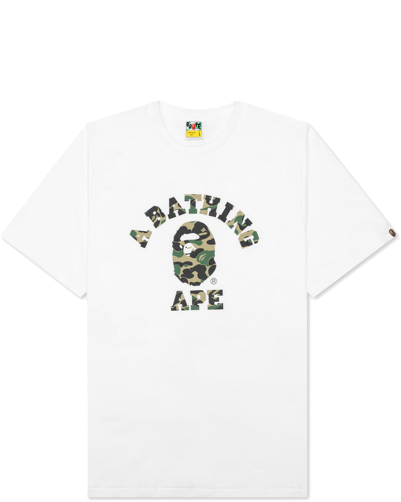 Abc Camo College Tee A bathing ape – Гарантія оригінальності