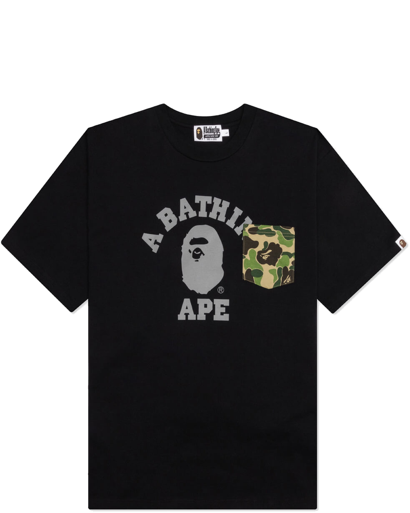 Abc Camo College Pocket Relaxed Tee A bathing ape – Гарантія оригінальності