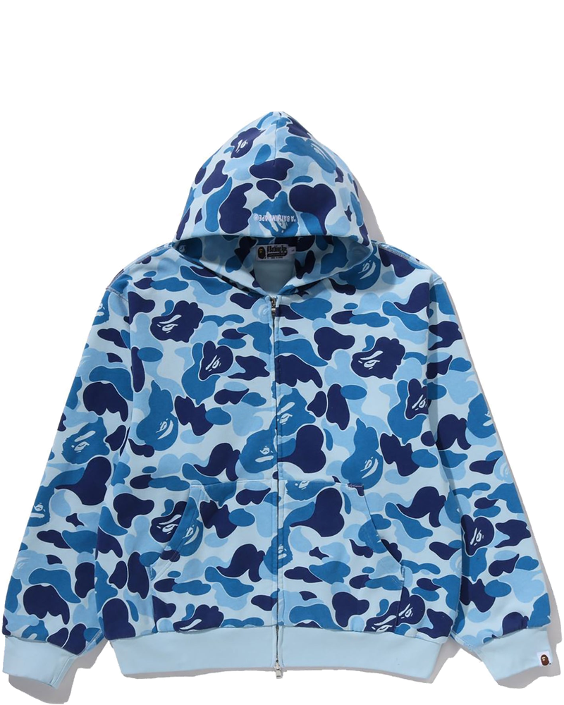 Abc Camo Heavy Wash Cropped Fit Zip Hoodie Mens A bathing ape – Гарантія оригінальності