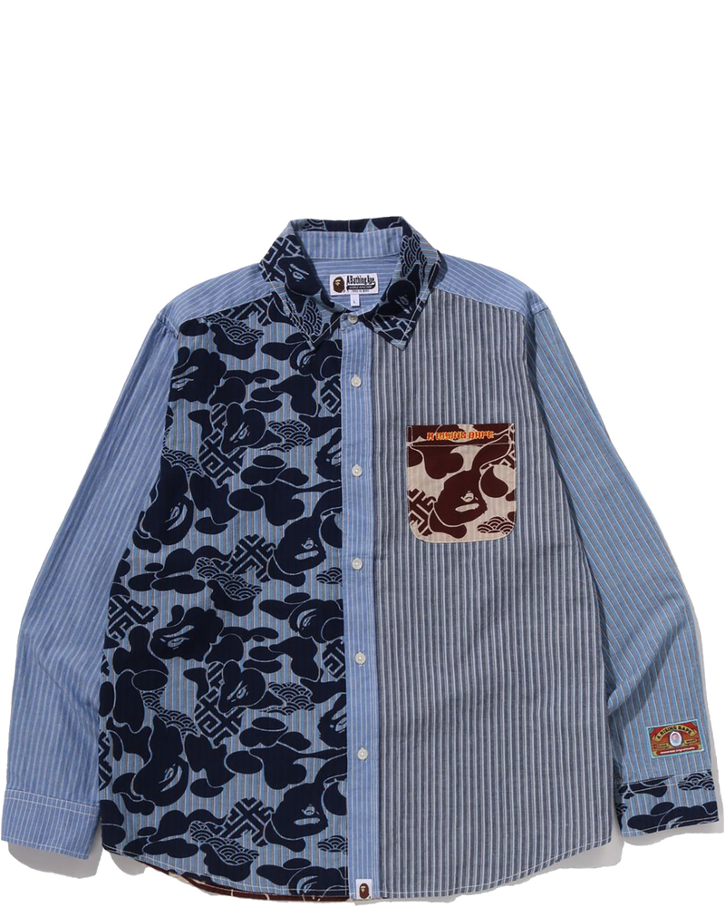 Оригінальна Asia Camo Patchwork Shirt Mens A bathing ape