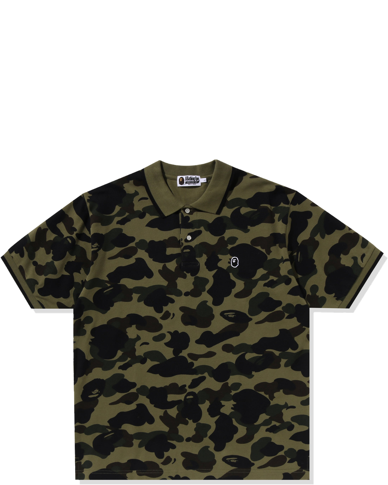 1st Camo One Point Polo M リラックス Green A bathing ape оригінал – Купити в Україні
