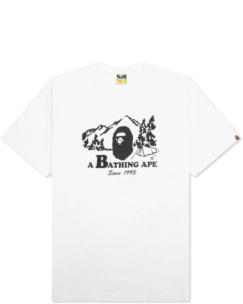 Оригінальна Camp Tee White A bathing ape
