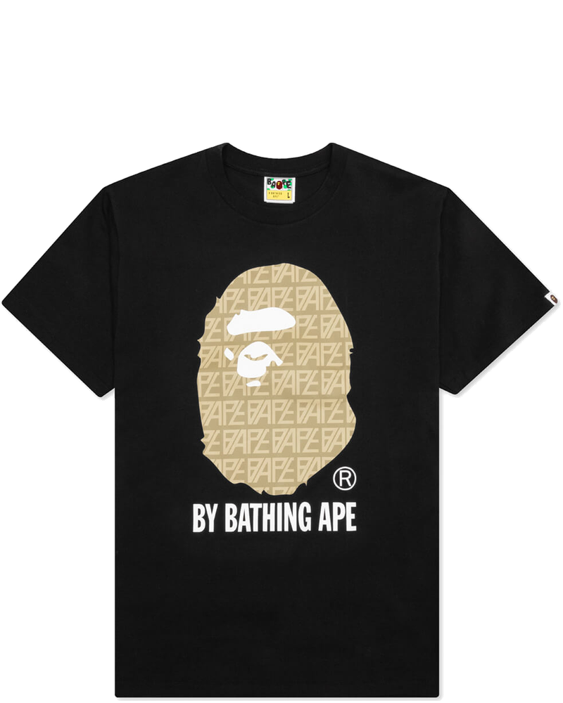 Logo Monogram By Bathing Ape Tee Black A bathing ape оригінал – Купити в Україні