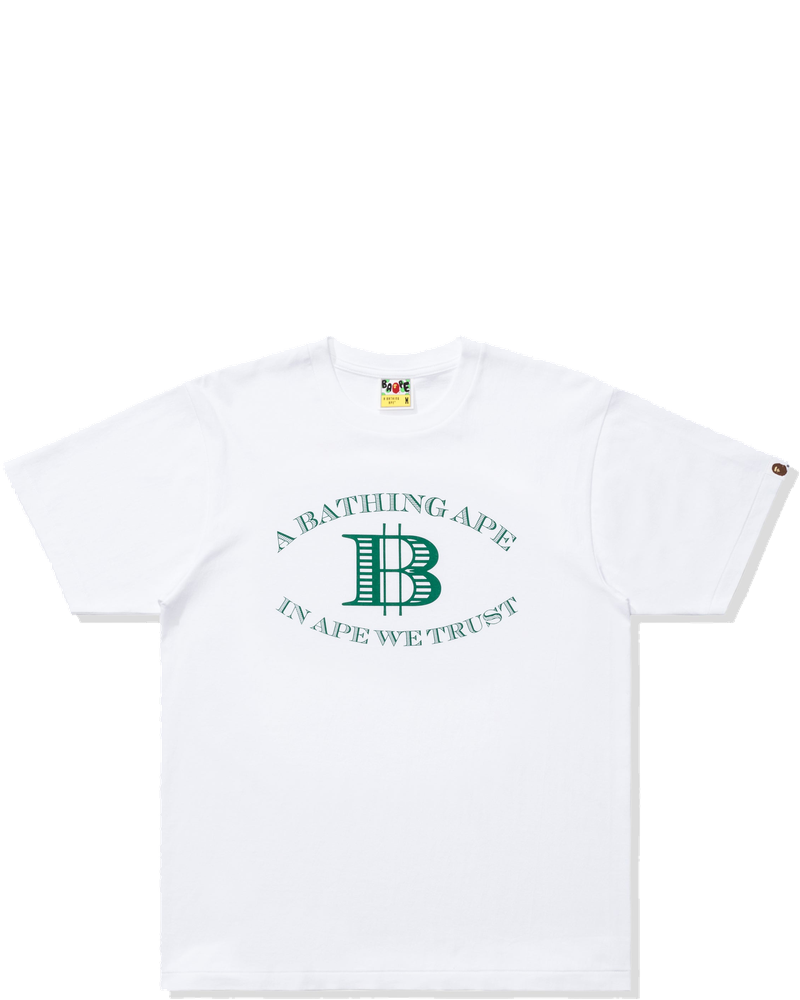 Money B Logo Tee White A bathing ape оригінал – Купити в Україні