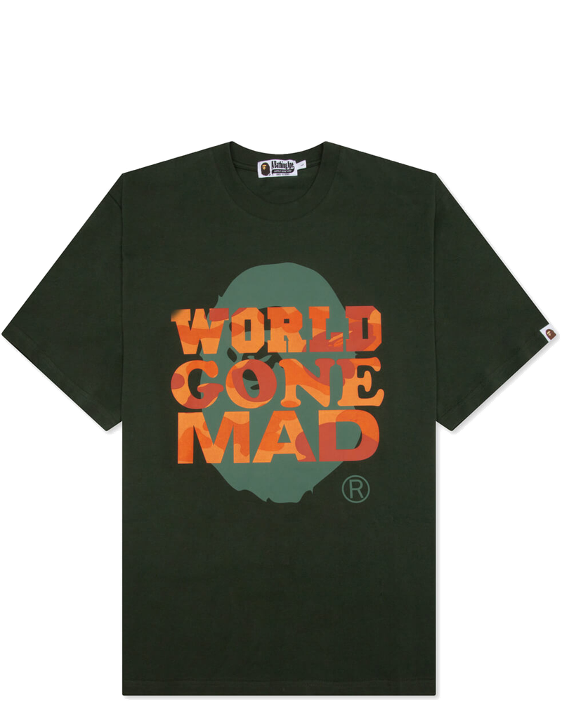 Wgm Tee Green A bathing ape – Гарантія оригінальності