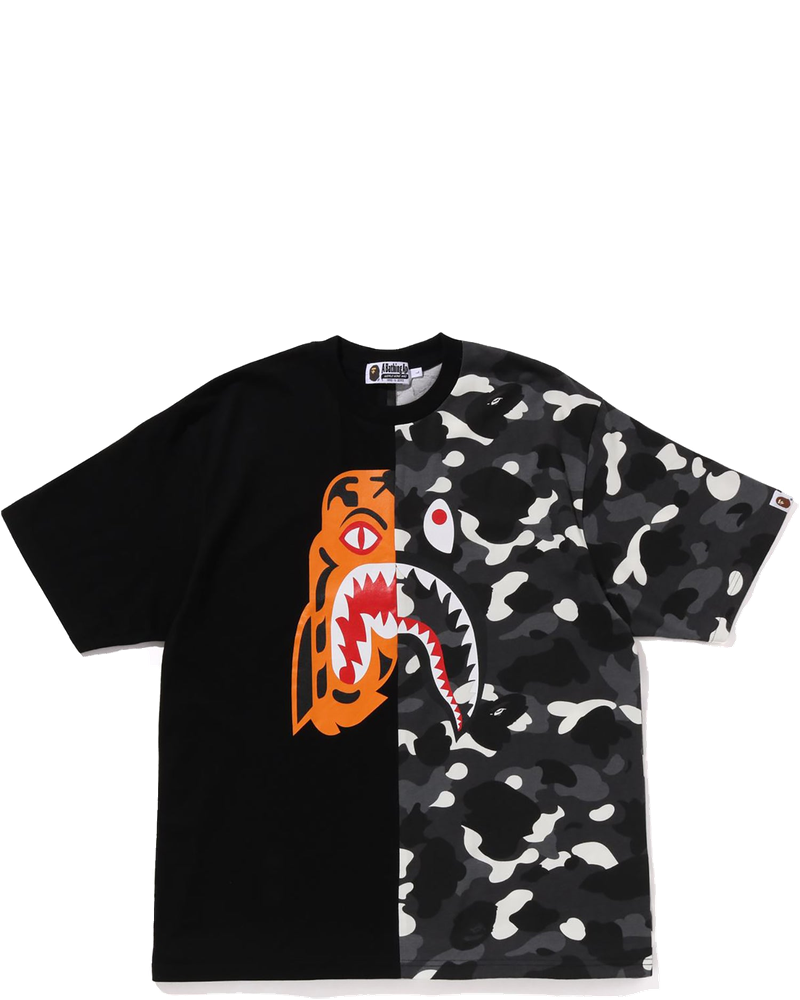 Оригінальна City Camo Tiger Shark Relaxed Fit Tee Mens A bathing ape