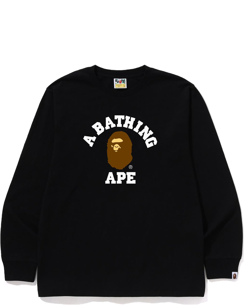 College Ls Tee Mens A bathing ape оригінал – Купити в Україні