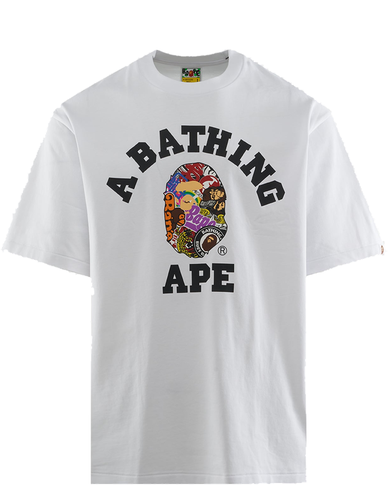 College Relaxed Tee A bathing ape – Гарантія оригінальності