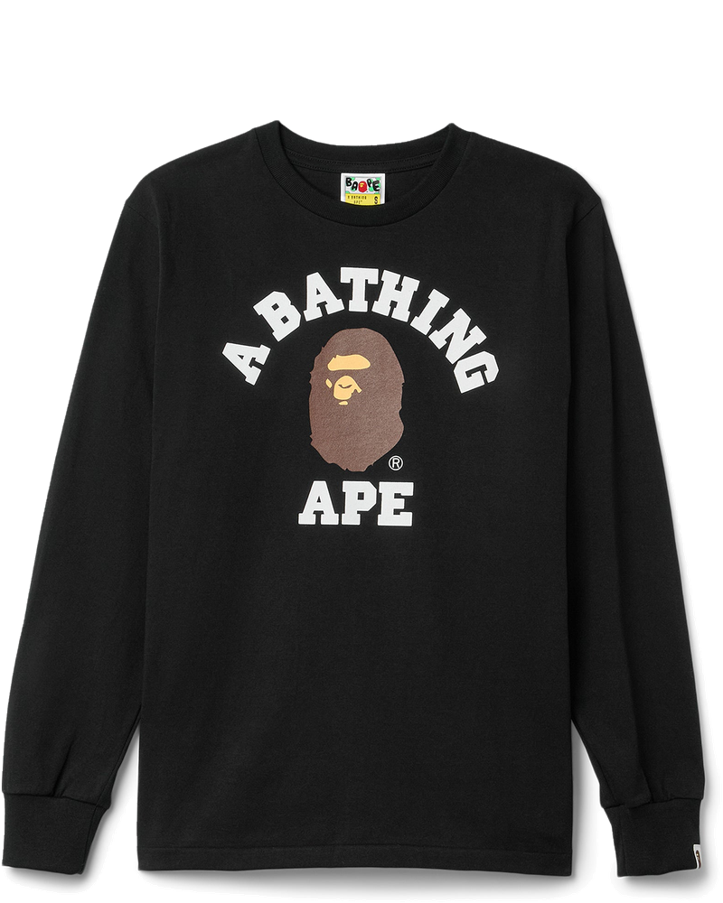 Оригінальна College Long Sleeve Tee A bathing ape