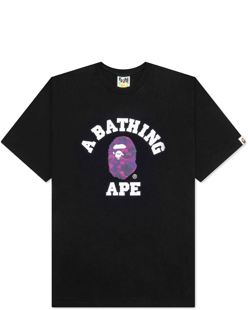 Оригінальна Color Camo College Tee A bathing ape
