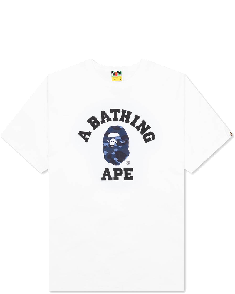 Оригінальна Color Camo College Tee A bathing ape