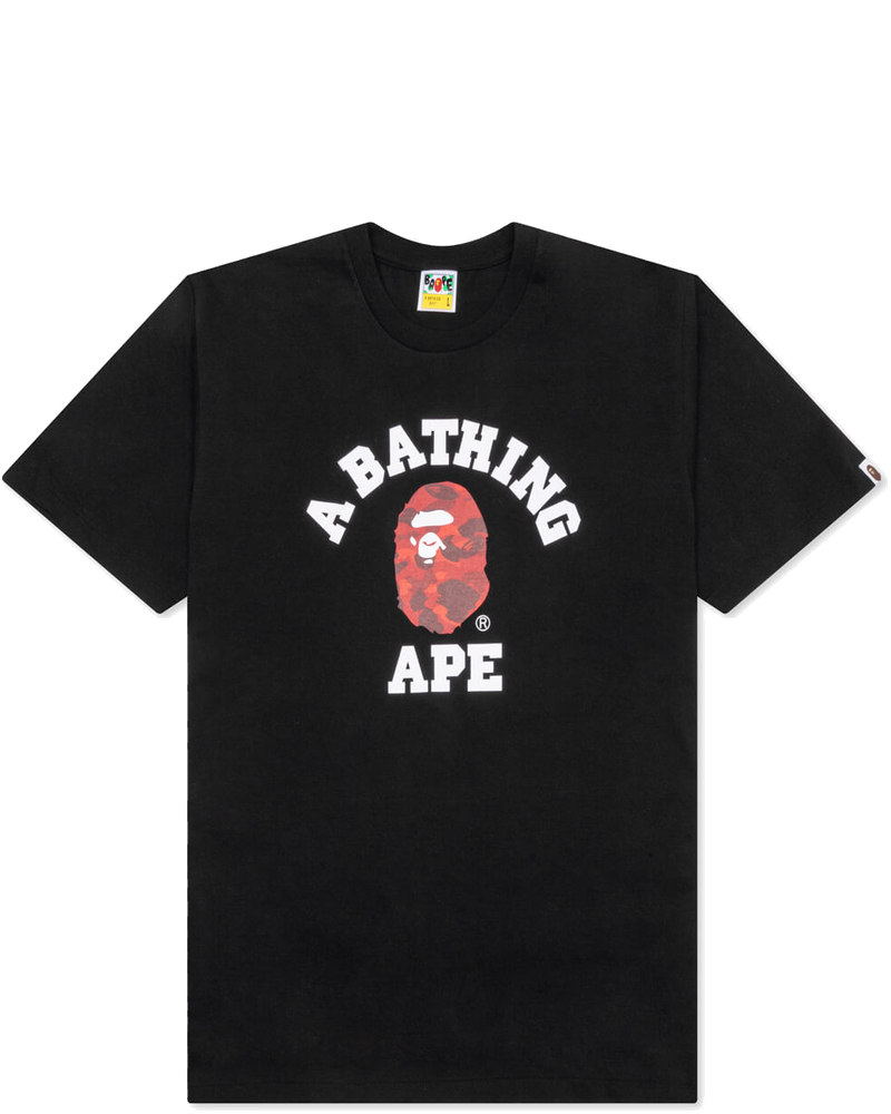 Оригінальна Color Camo College Tee A bathing ape