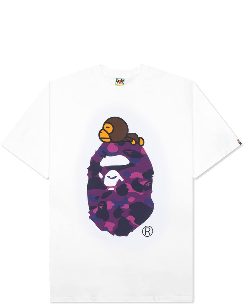 Color Camo Milo On Big Ape Tee A bathing ape оригінал – Купити в Україні