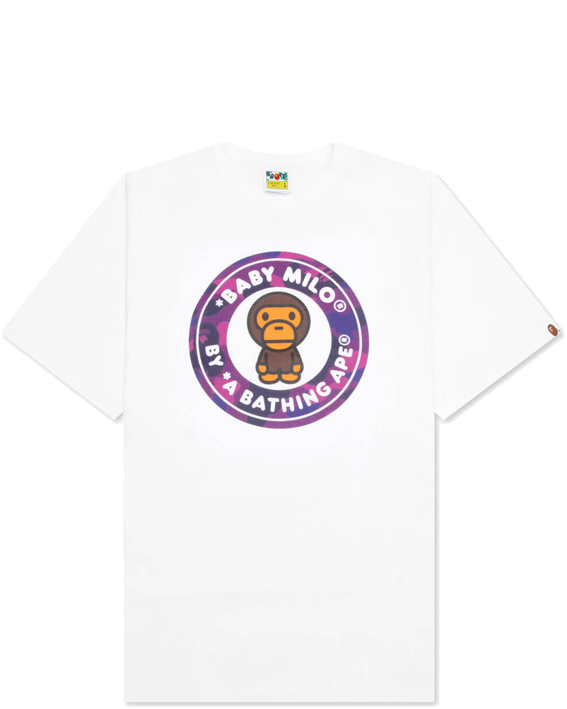 Оригінальна Color Camo Milo Busy Works Tee A bathing ape