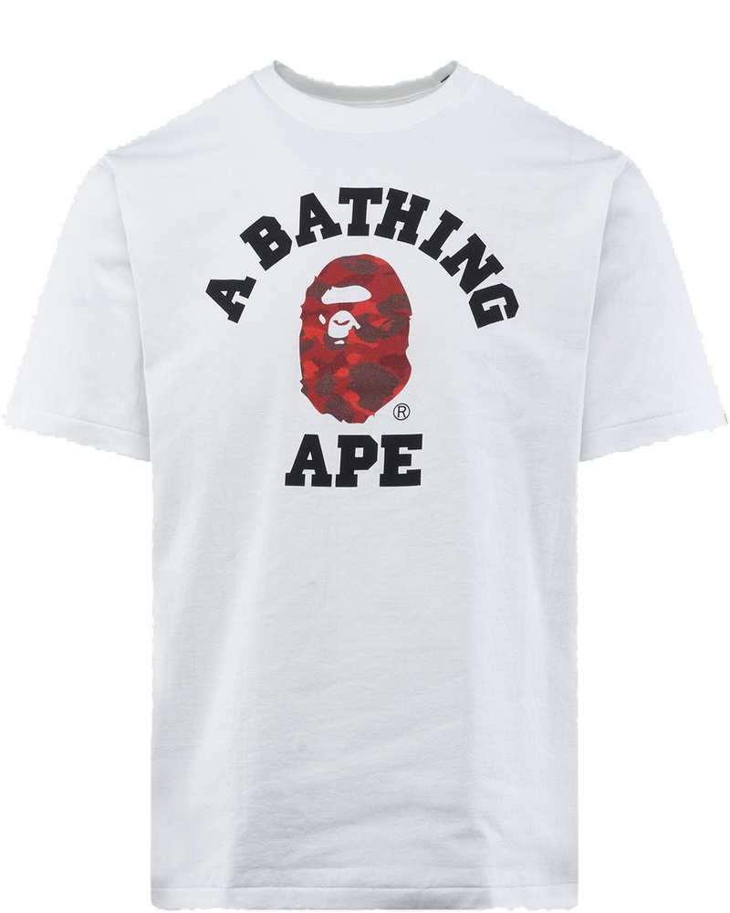 Оригінальна Color Camo College Tee A bathing ape