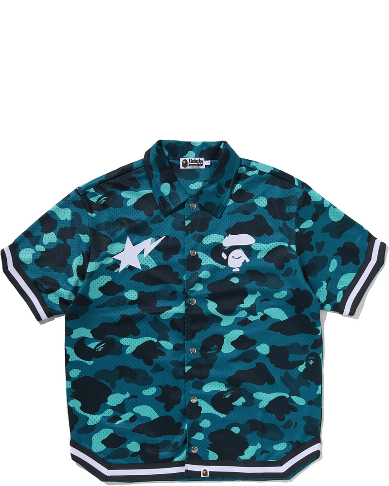 Оригінальна Color Camo Warm Up Ss Shirt Mens A bathing ape