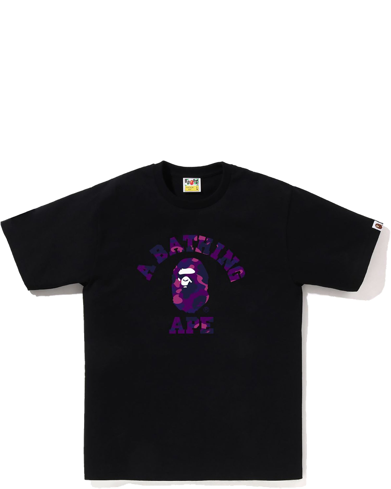 Оригінальна Color Camo College Tee Mens A bathing ape