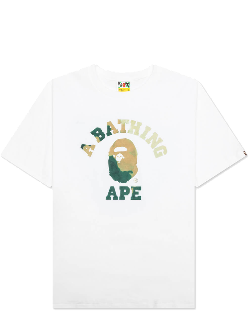 Оригінальна Tie Dye College Tee A bathing ape