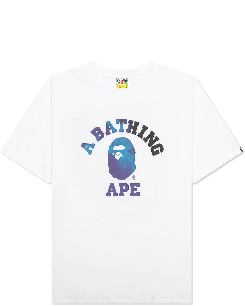 Оригінальна Tie Dye College Tee A bathing ape