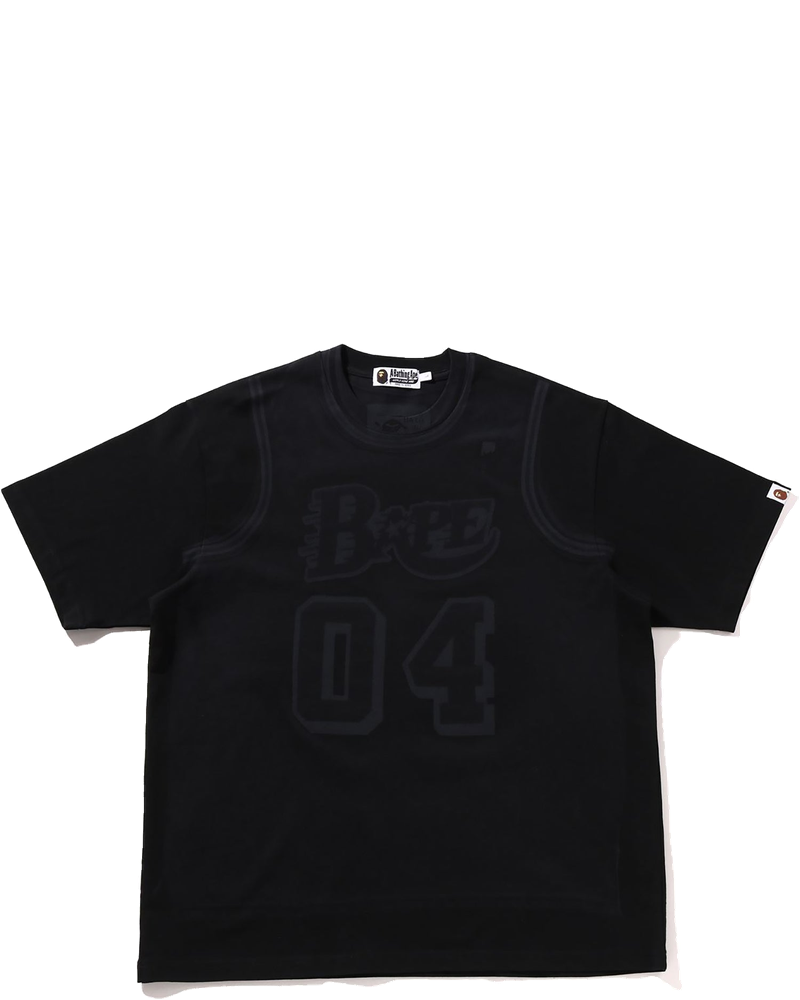Оригінальна Fake Print Relaxed Fit Tee Mens A bathing ape