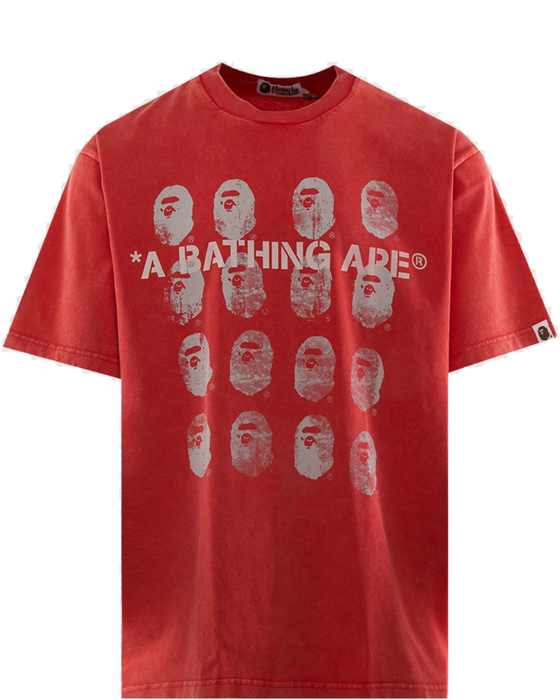 Garment Dyed Logo Tee A bathing ape оригінал – Купити в Україні