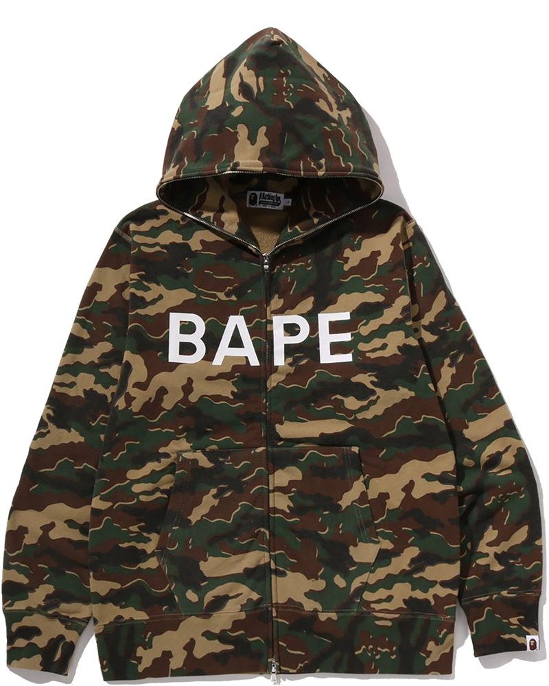 Оригінальна Glitch Woodland Camo Full Zip Hoodie Mens A bathing ape