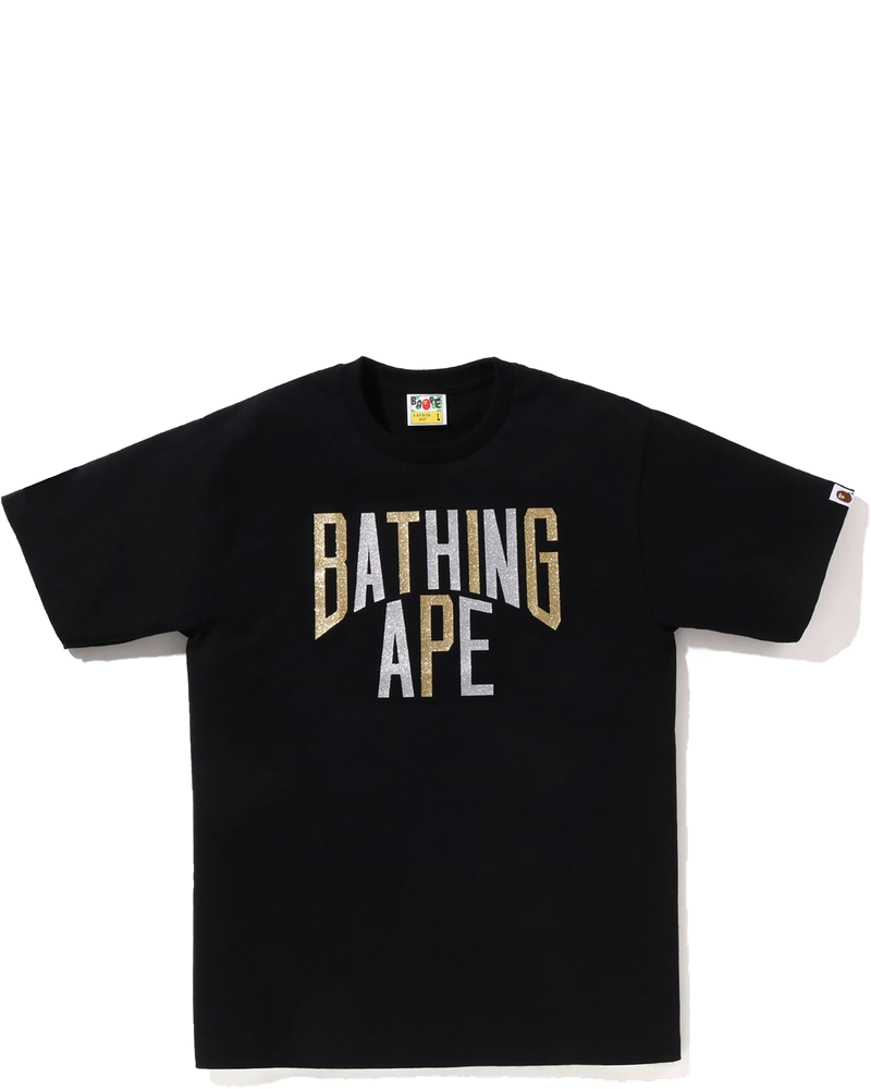 Glitter Nyc Logo Tee Mens A bathing ape оригінал – Купити в Україні