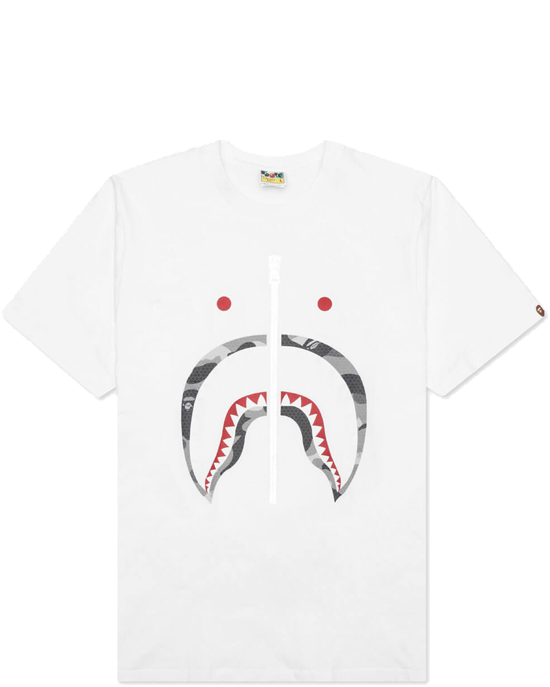 Honeycomb Camo Shark Tee A bathing ape – Гарантія оригінальності
