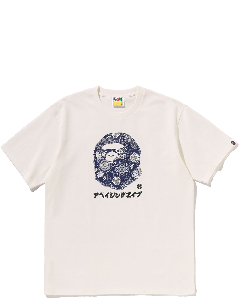 Japanese Indigo Art Camo By Bathing Ape Tee Mens A bathing ape оригінал – Купити в Україні
