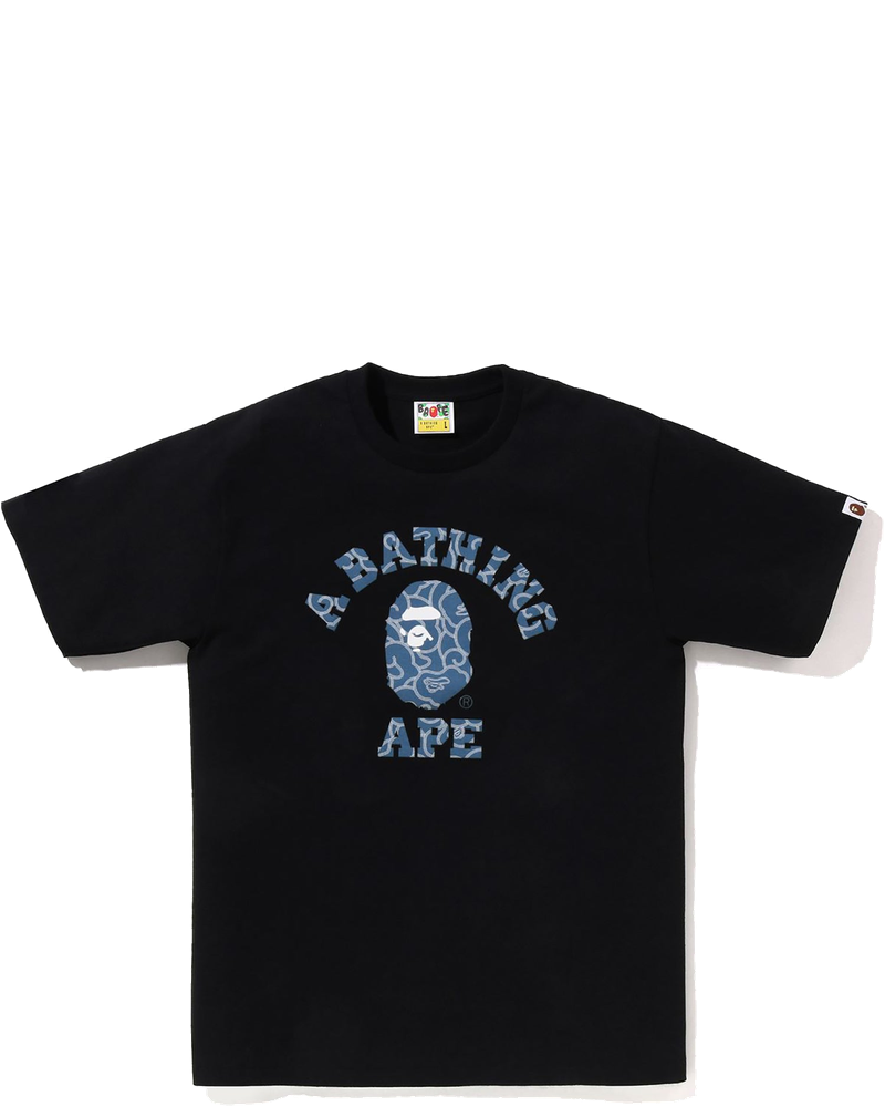 Оригінальна Japanese Cloud Camo College Tee Mens A bathing ape