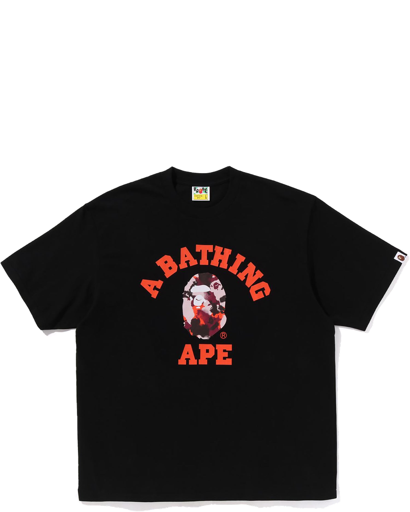 Оригінальна Map Camo College Relaxed Fit Tee Mens A bathing ape