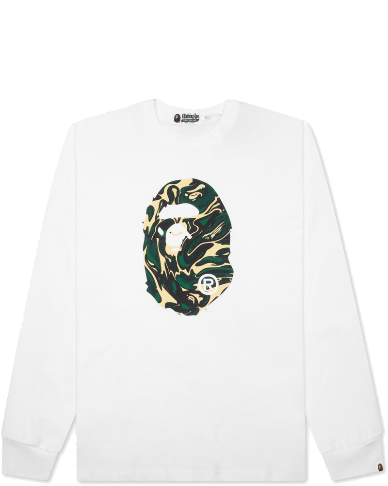 Оригінальна Marbling Camo Ape Head Relaxed Fit L A bathing ape