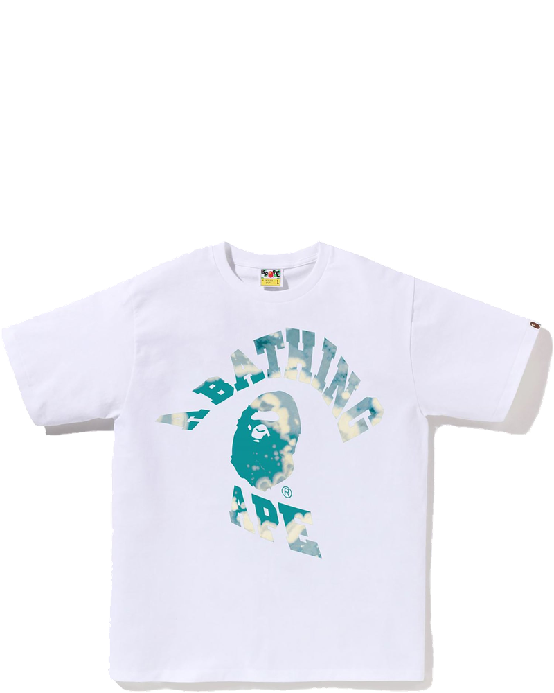 Mens Tie Dye Twist College T Shirt A bathing ape оригінал – Купити в Україні